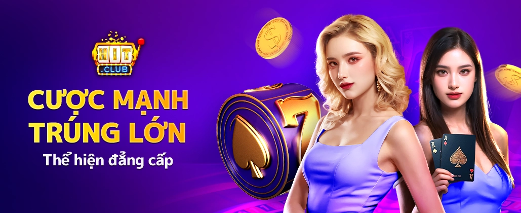 Banner HitClub trên nền tảng 99ok